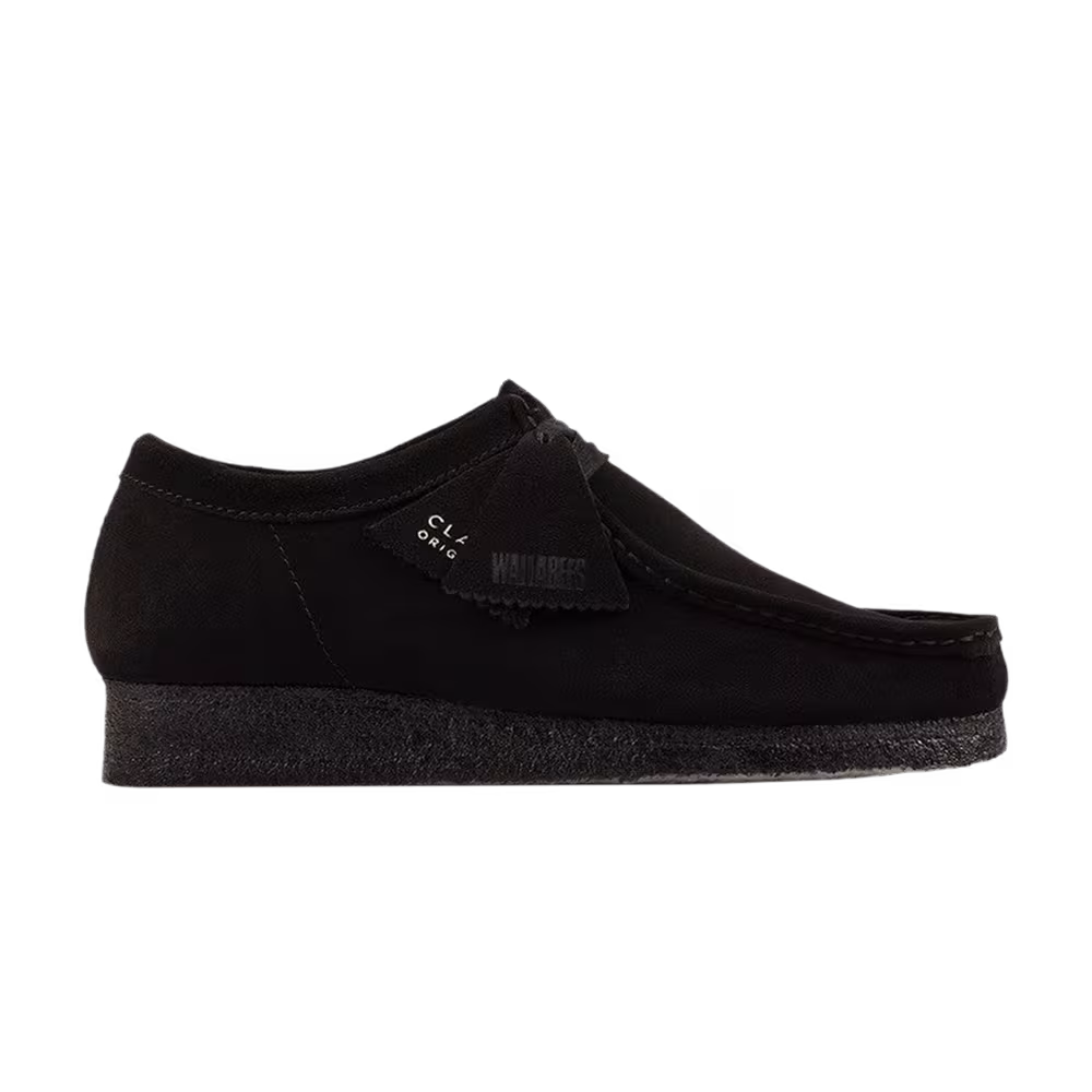 Clarks Originals Women's Wallabee Black Suede