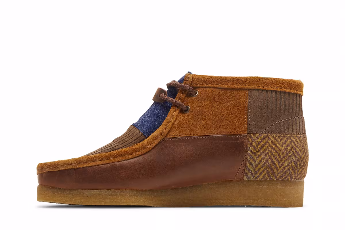 Bodega x Clarks Wallabee 2.0 Heritage Patchwork, view 4