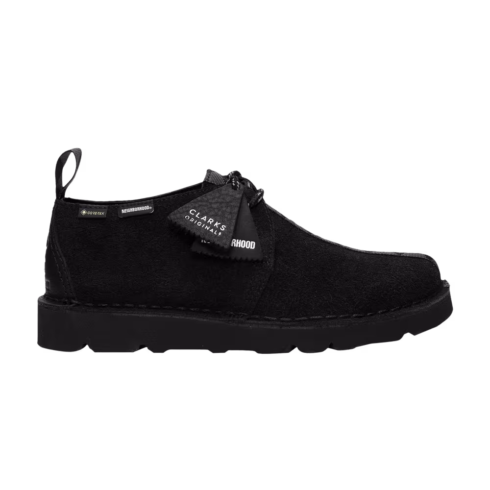 Neighborhood x Clarks Desert Trek GORE-TEX Black