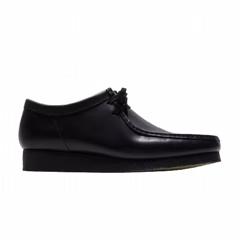 Clarks Originals Wallabee 'Black Leather'