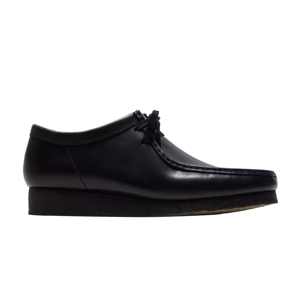 Clarks Originals Wallabee Black Leather