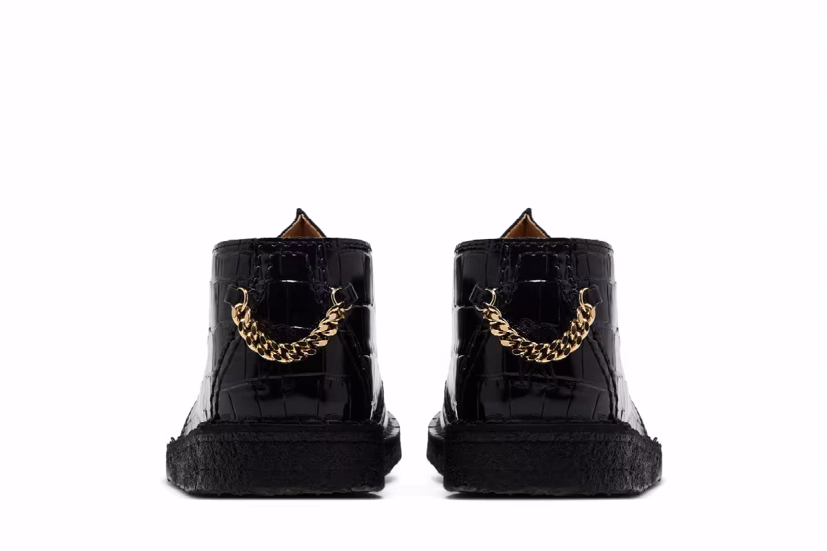 Martine Rose x Supreme x Clarks Desert Trek Black, view 7