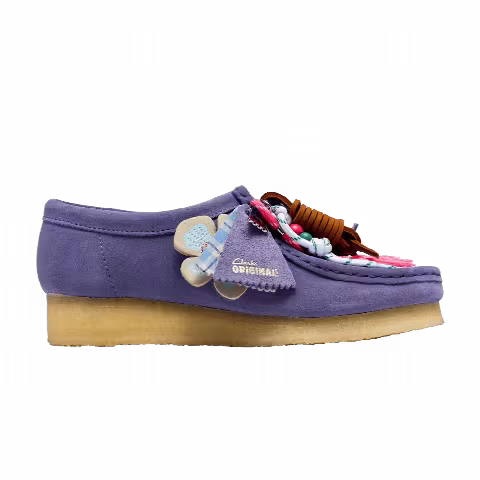 Clarks Wmns Wallabee 'Charm Pack - Purple'
