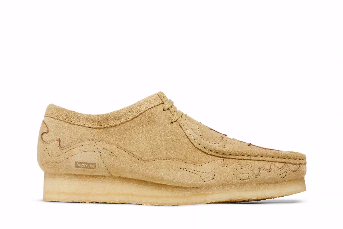 Supreme x Clarks Original Wallabee Maple, view 2