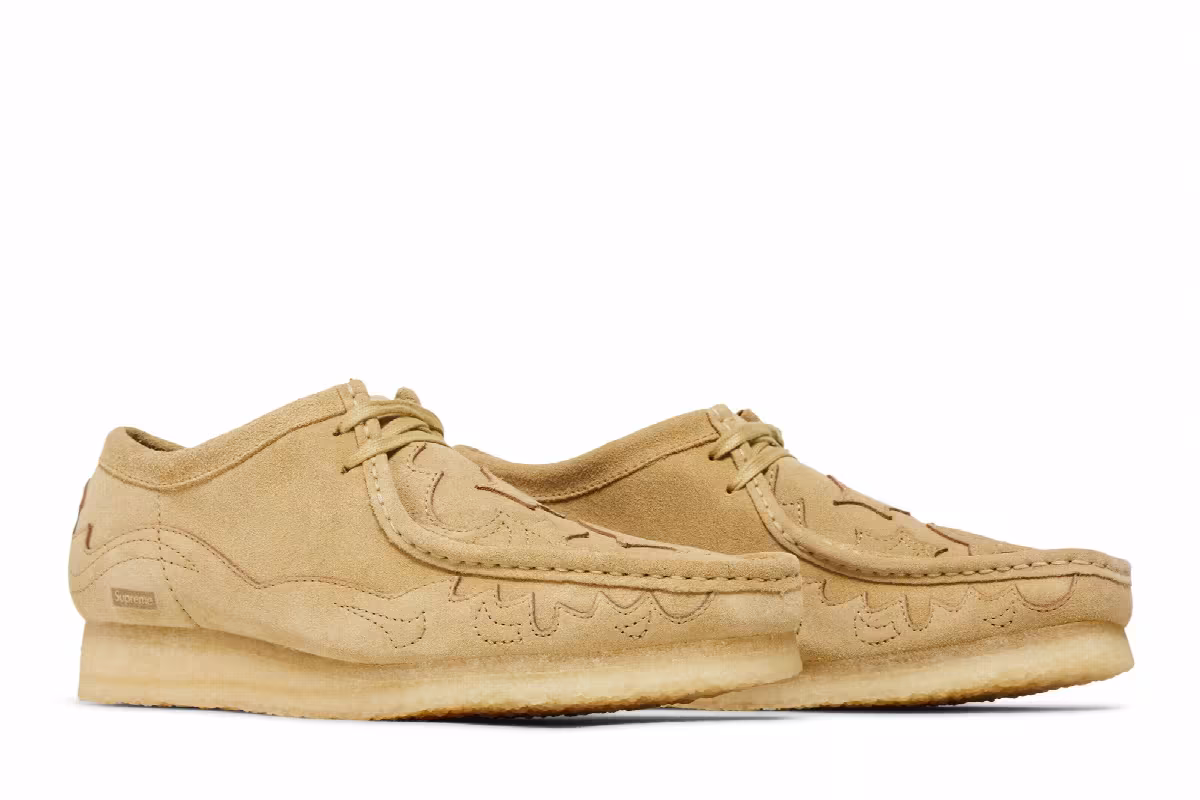 Supreme x Clarks Original Wallabee Maple, view 9