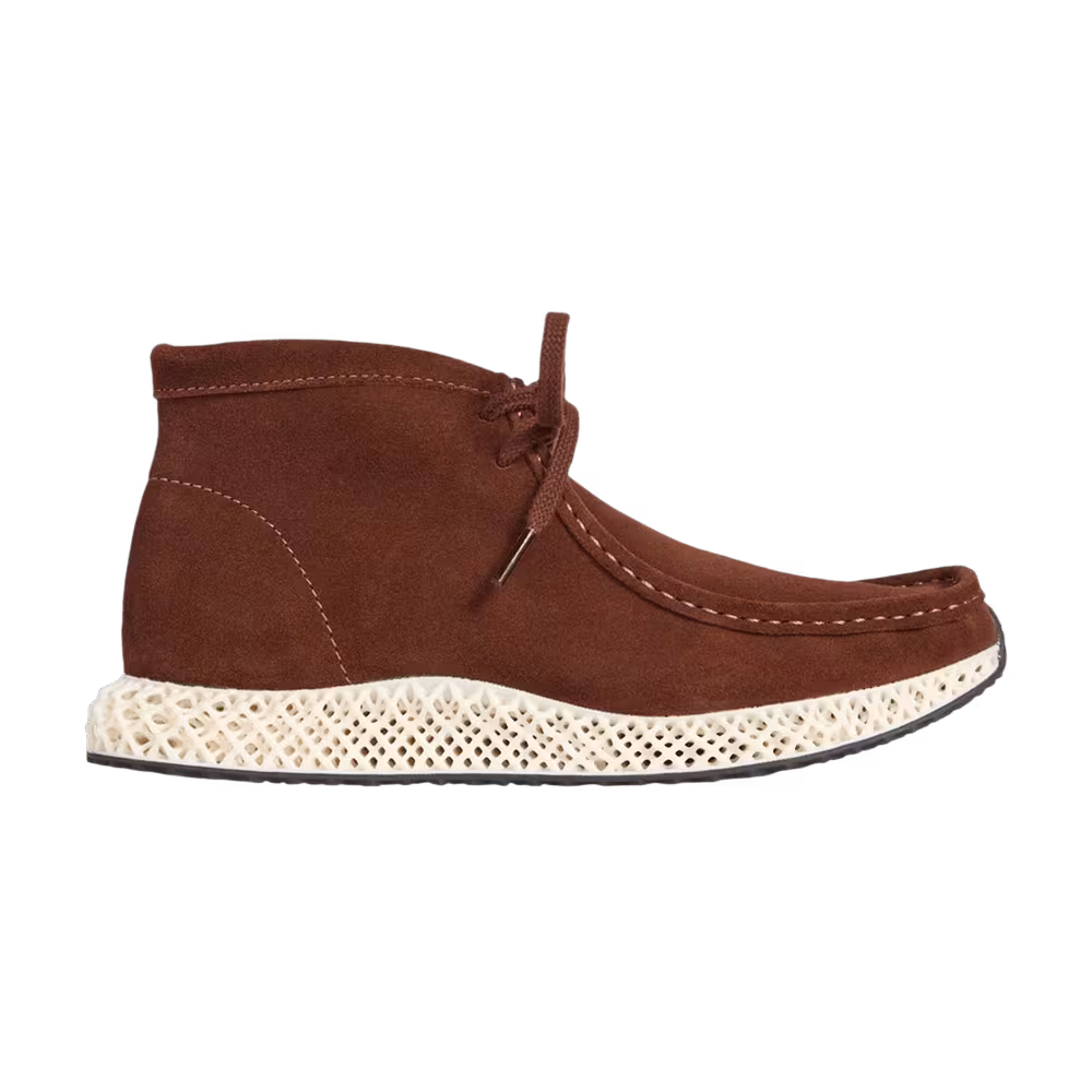 Ronnie Fieg x Adidas x Clarks 8th Street Wallabee Mid 4D Chestnut