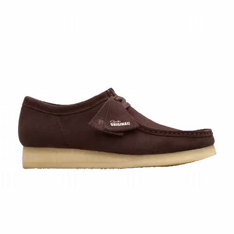 Clarks Wallabee 'Dark Brown Suede'