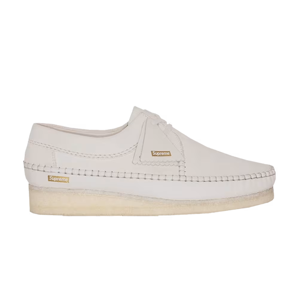 Supreme x Clarks Weaver White Interest