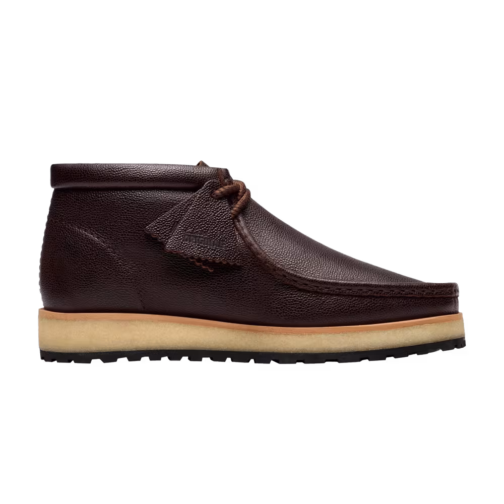 Clarks Wallabee Scout Brown Scotch Grain