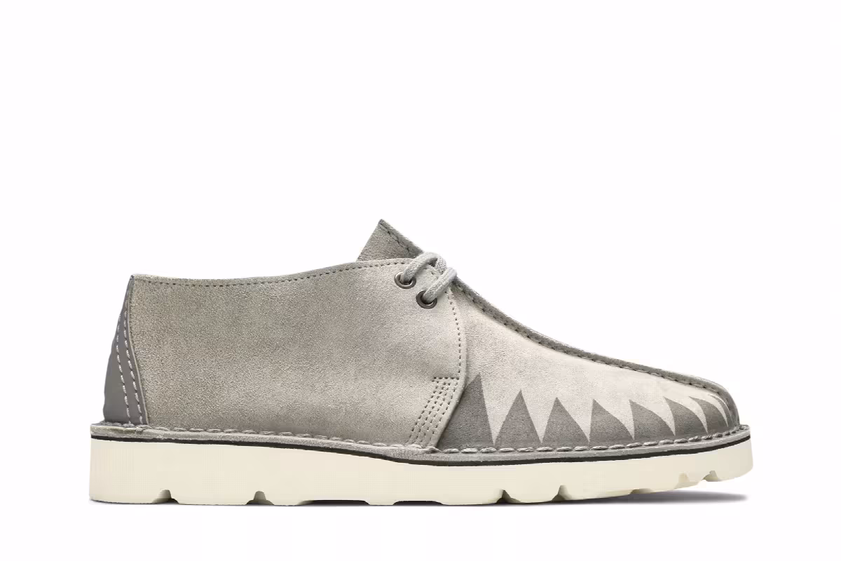 Neighborhood x Clarks Desert Trek Grey, view 2