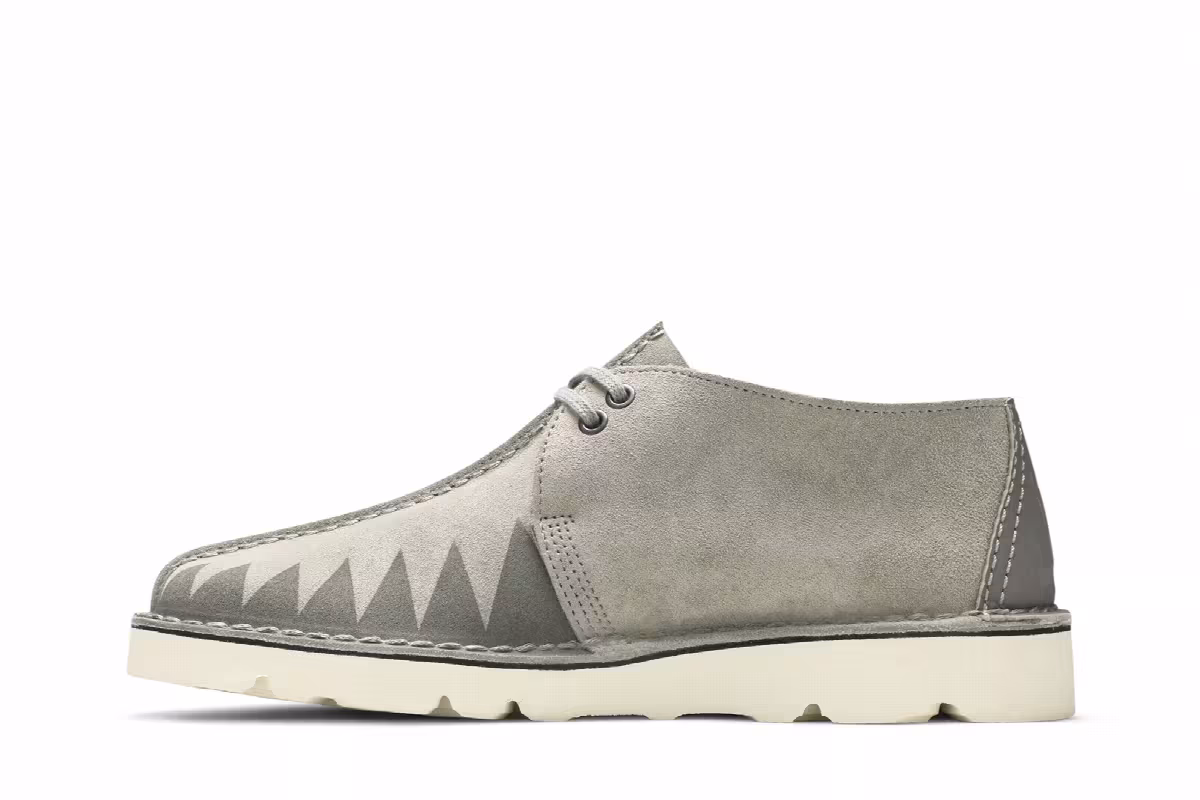 Neighborhood x Clarks Desert Trek Grey, view 4