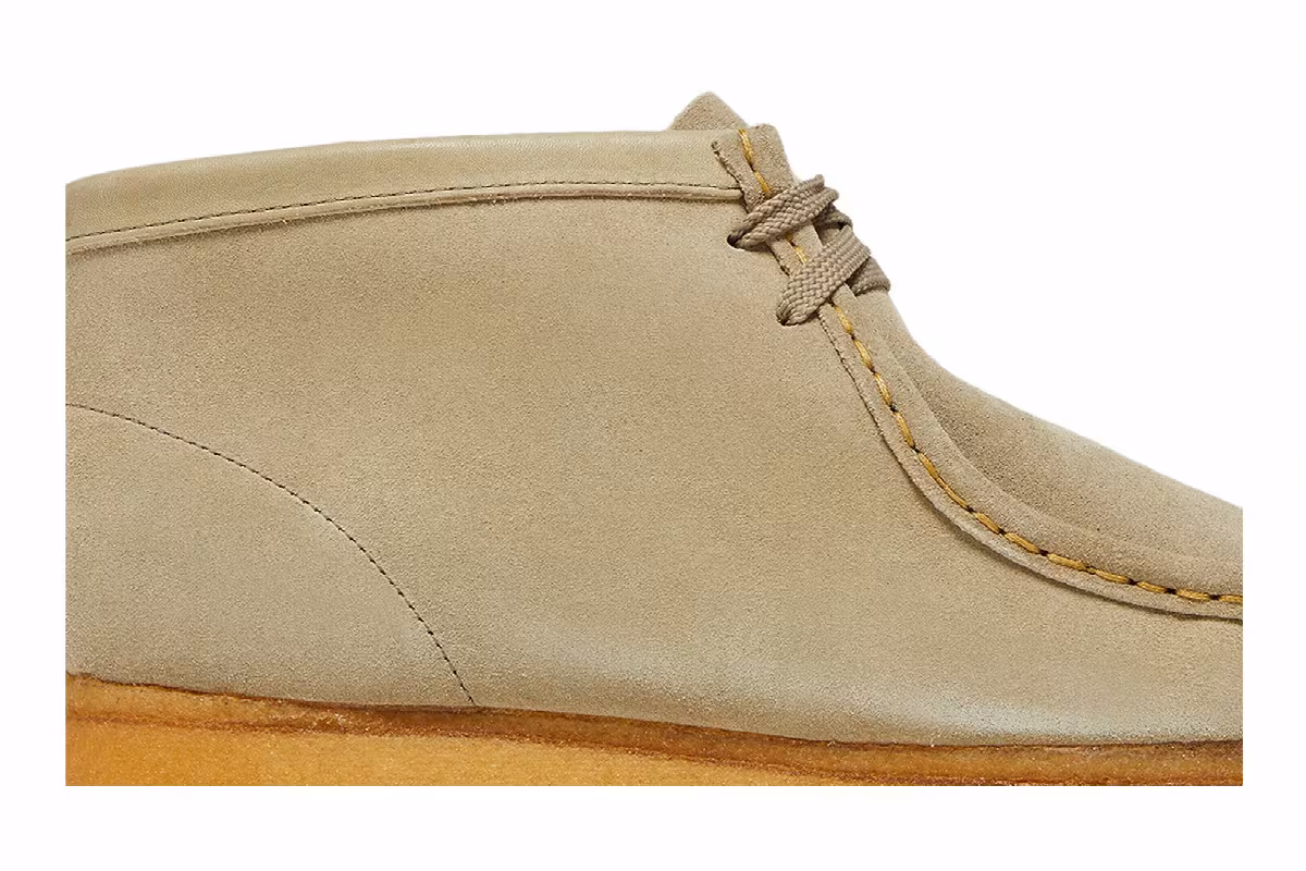 Clarks Wallabee Boot Maple Suede, view 3