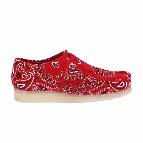 Clarks Supreme x Wallabee 'Red Bandana'