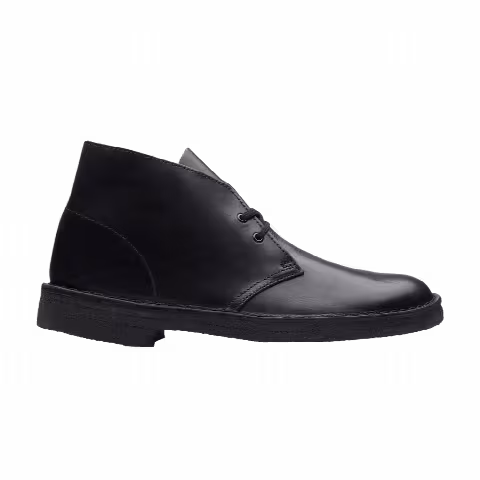 Clarks Desert Boot 'Black Polished'
