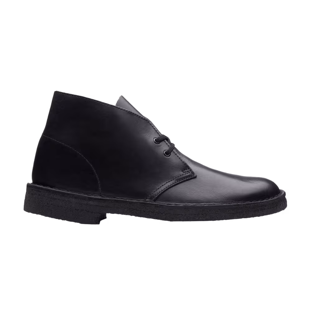Clarks Desert Boot Black Polished