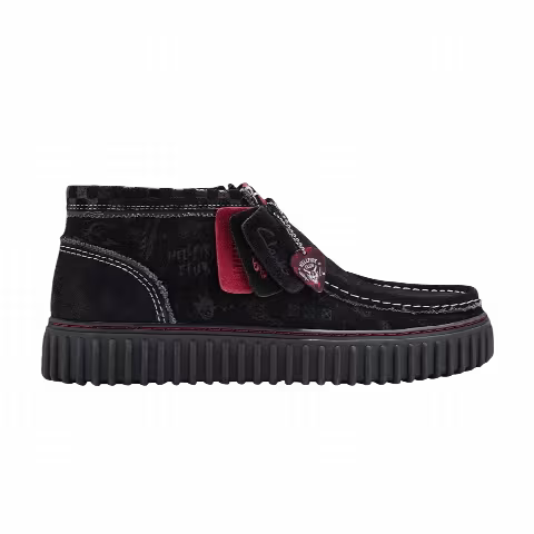 Stranger Things x Clarks Torhill Hi 'Hellfire Club - Black'