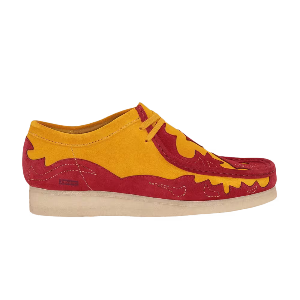 Supreme x Clarks Original Wallabee Gold