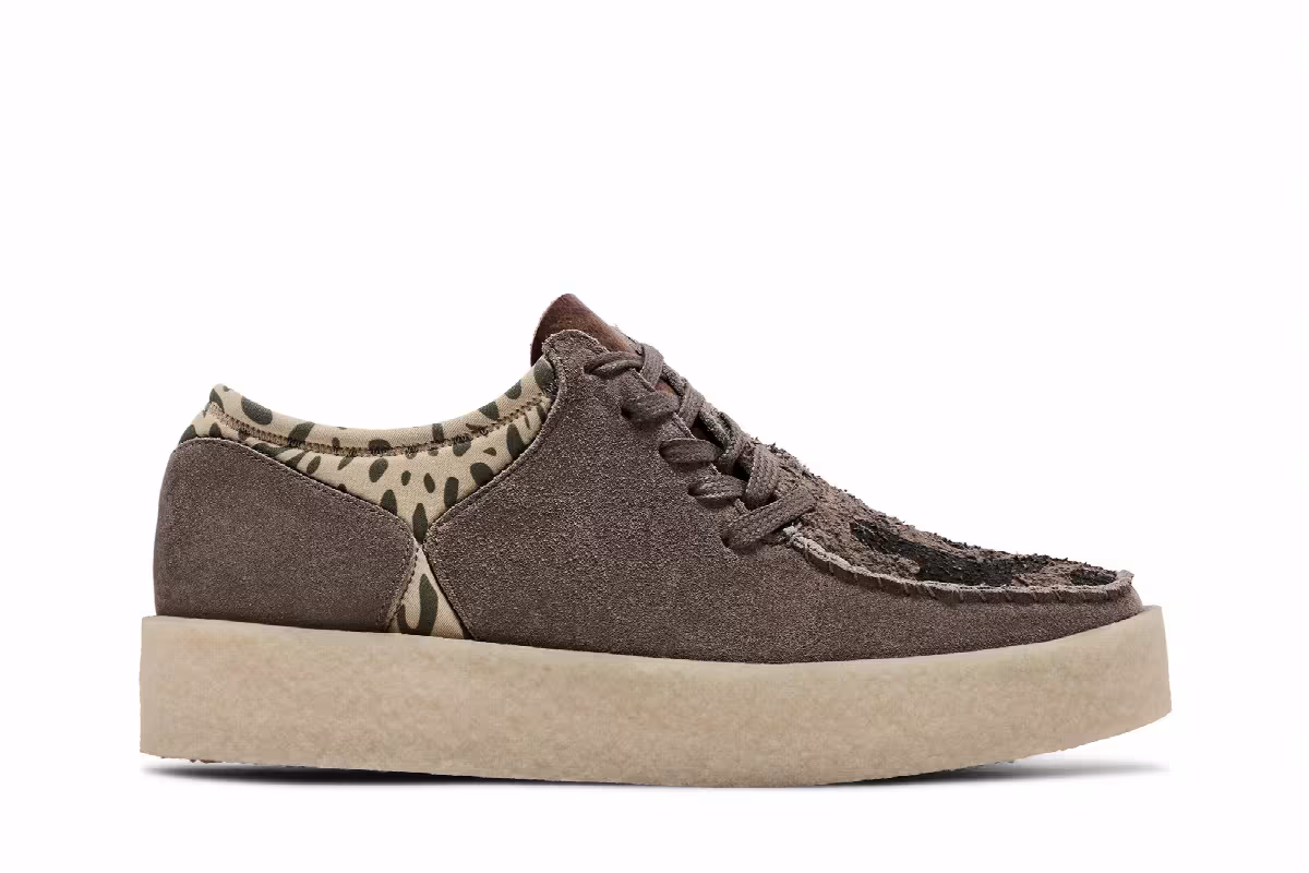 Salehe Bembury x Clarks Mud Moss Lugger Cupsole Lichen Grey, view 2