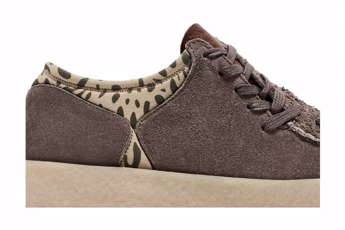 Salehe Bembury x Clarks Mud Moss Lugger Cupsole Lichen Grey, view 3