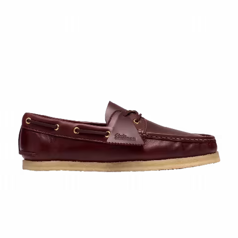 Clarks Godney Boat Shoe 'British Tan Leather'