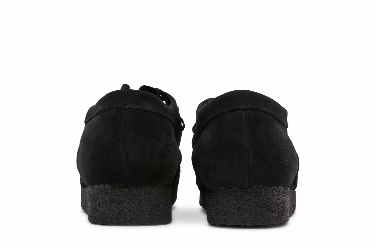 Supreme x Clarks Woven Wallabee Black, view 7