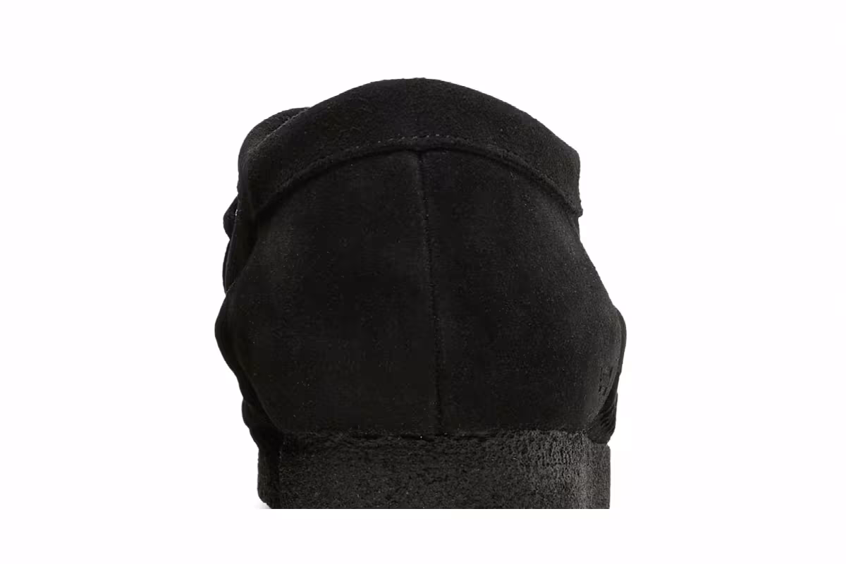 Supreme x Clarks Woven Wallabee Black, view 8