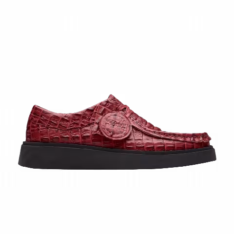 Martine Rose x Clarks Torview 'Burgundy Croc'