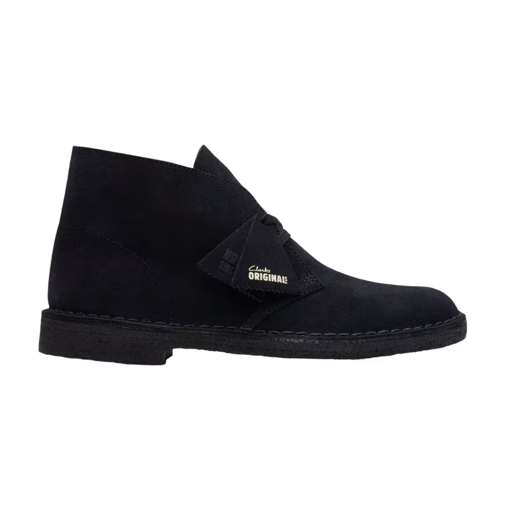 Clarks Desert Boot Black Suede