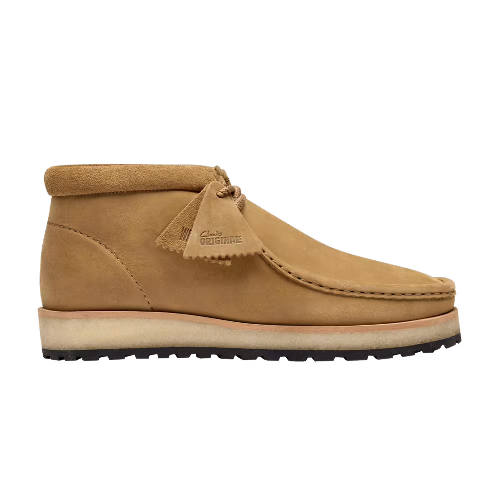 Clarks Wallabee Scout Oakmoss Nubuck
