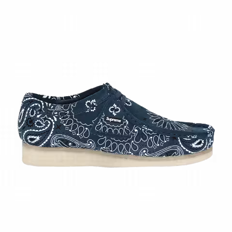 Clarks Supreme x Wallabee 'Blue Bandana'
