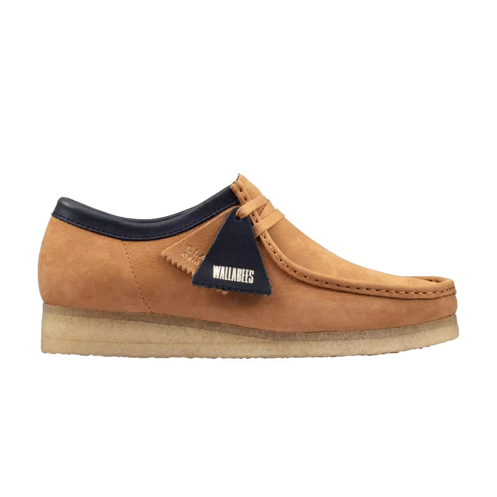 Clarks Wallabee Light Tan Nubuck