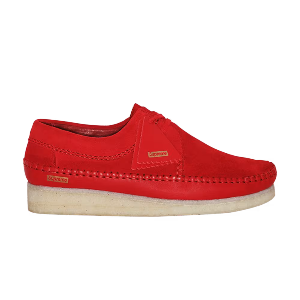 Supreme x Clarks Weaver Red