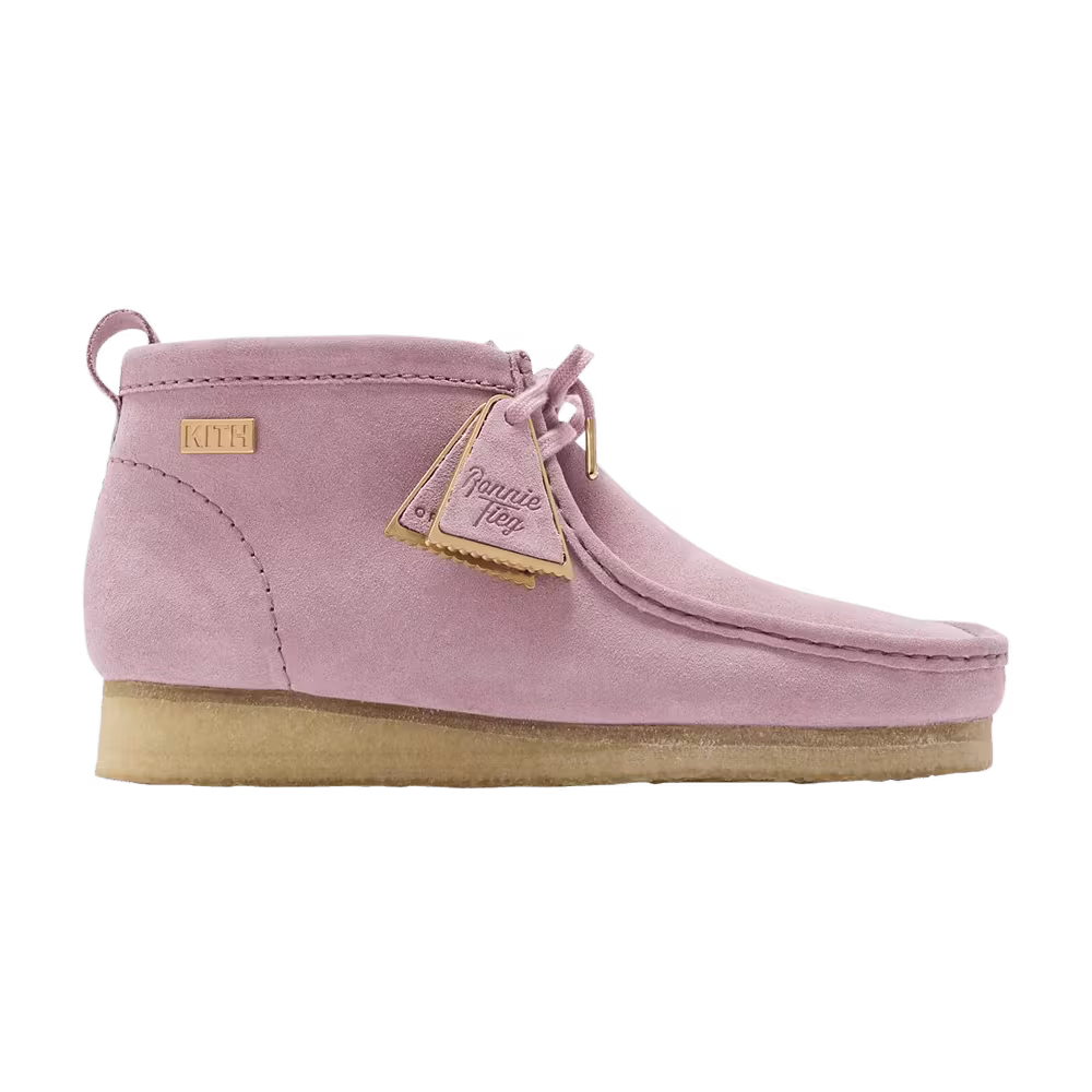 Ronnie Fieg x Clarks Wallabee Boot Dusty Rose