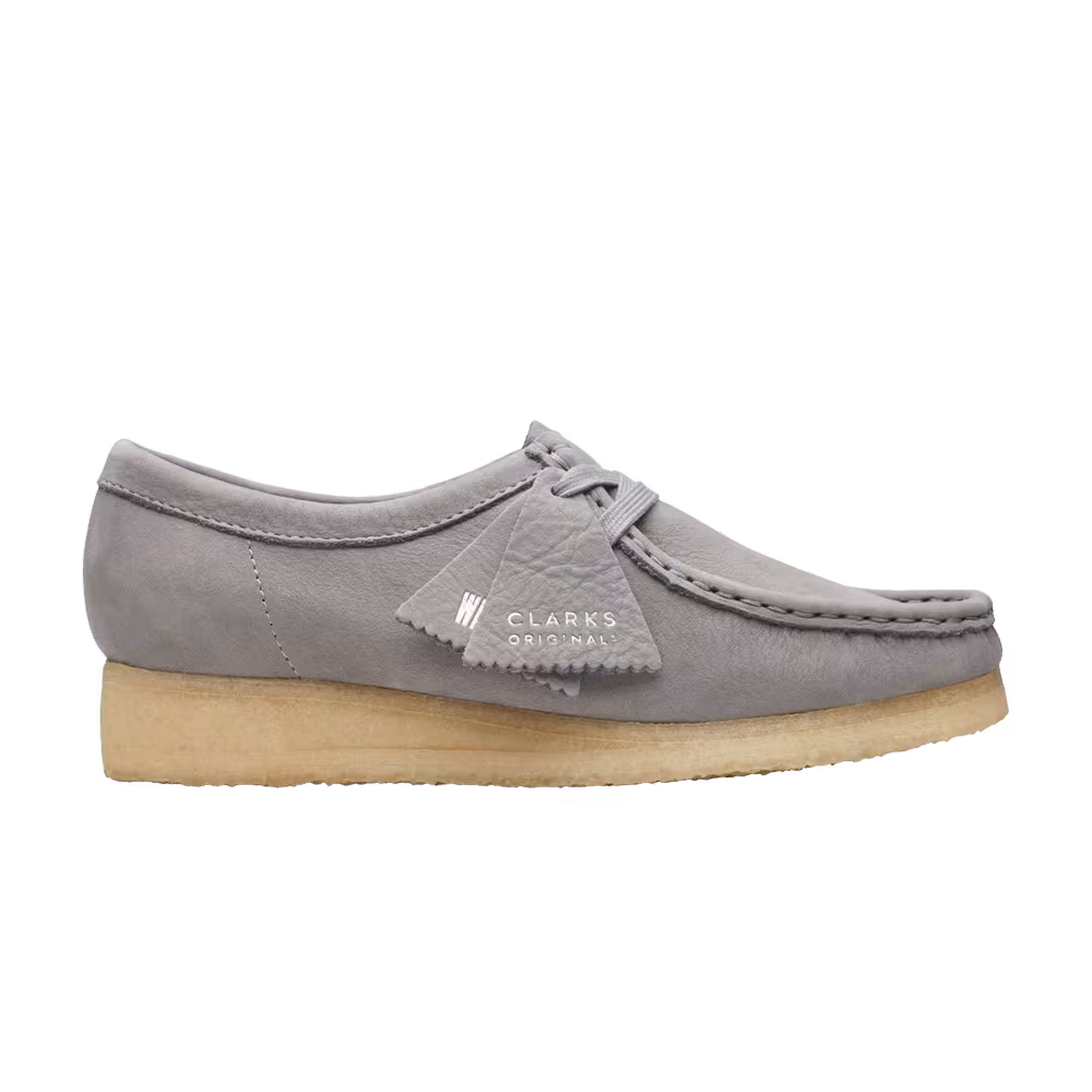 Clarks Women's Wallabee Grey Nubuck