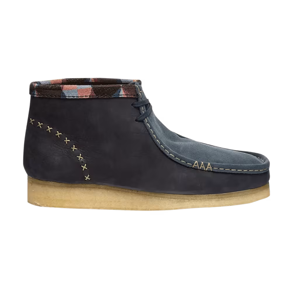 END. x Clarks Wallabee Boot Artisan Craft Pack - Navy Interest