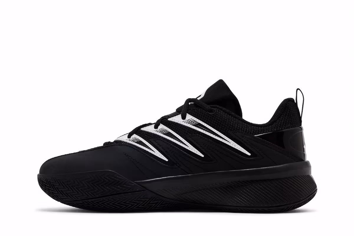 adidas Dame Certified 3 Low Black White, view 4