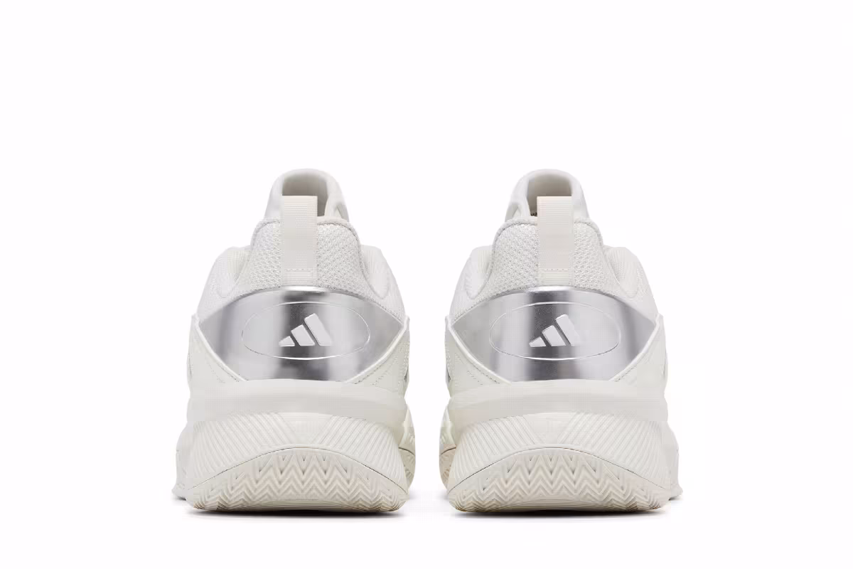 adidas Dame Certified 3 Low White Silver Metallic, view 7