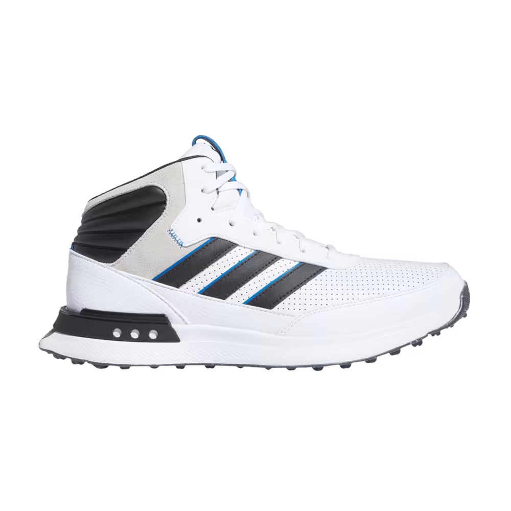 Adidas S2G Spikeless Mid Golf White Black Bright Royal