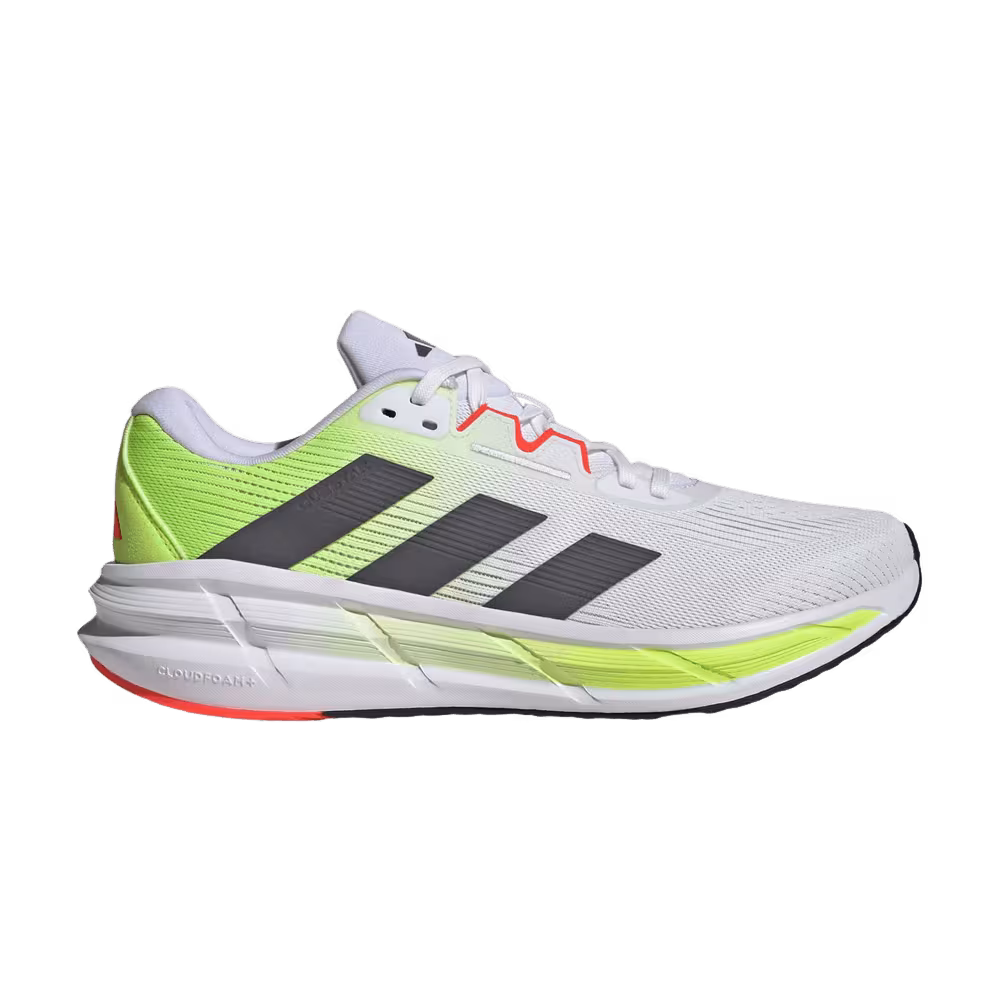 Adidas Questar 3 White Grey Lucid Lemon