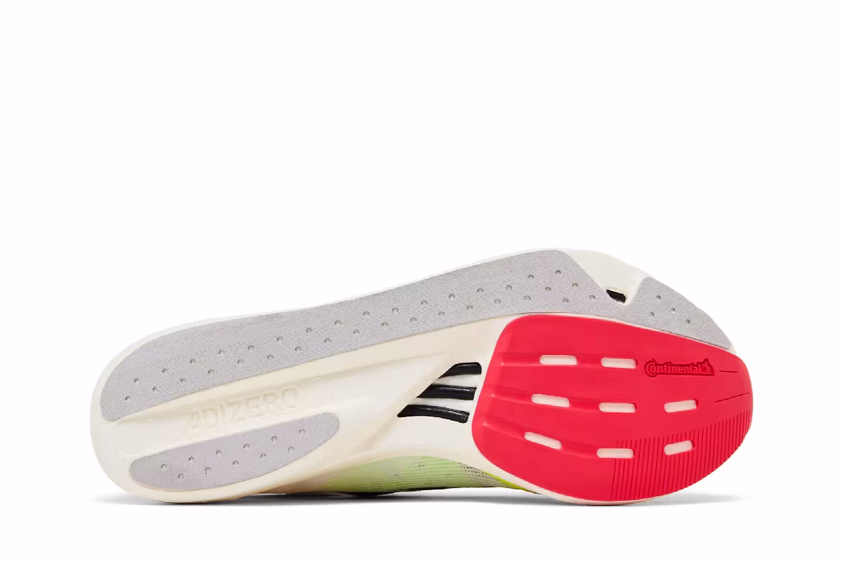 adidas Adizero Takumi Sen 10 White Black Lucid Red, view 5
