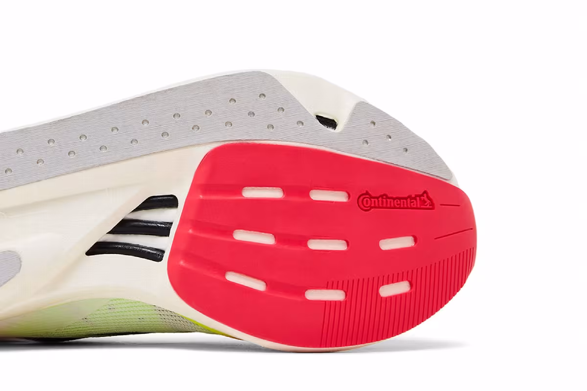 adidas Adizero Takumi Sen 10 White Black Lucid Red, view 6