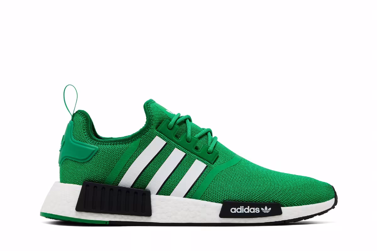 adidas NMD_R1 Green White Black, view 2