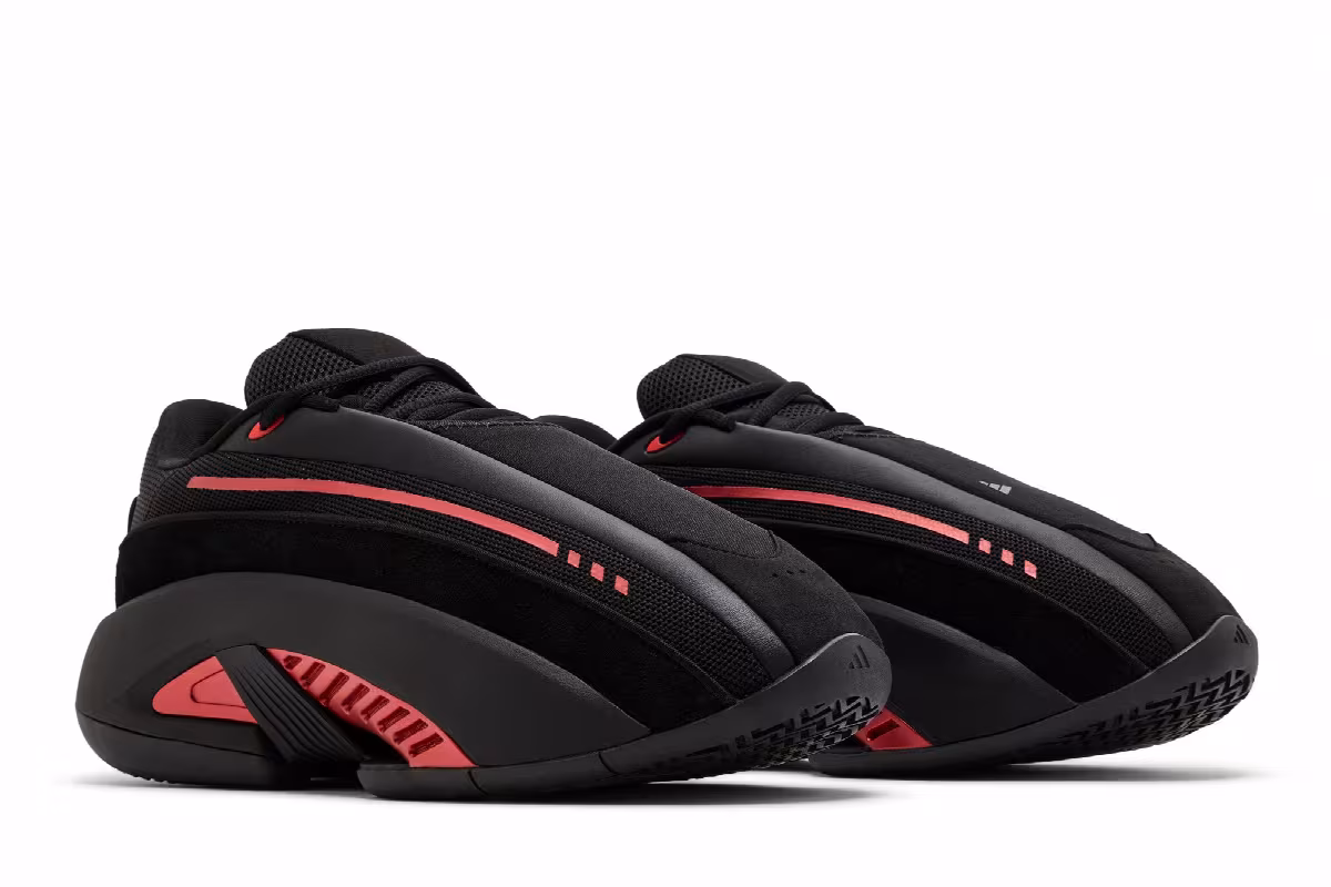 adidas Mad IIInfinity Core Black Red, view 9