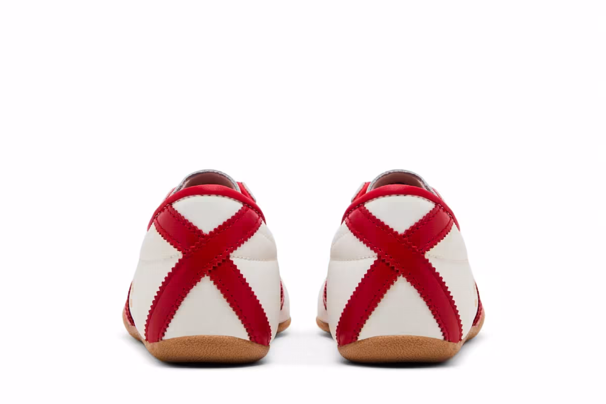 adidas Women's Tokyo Off White Scarlet, view 7