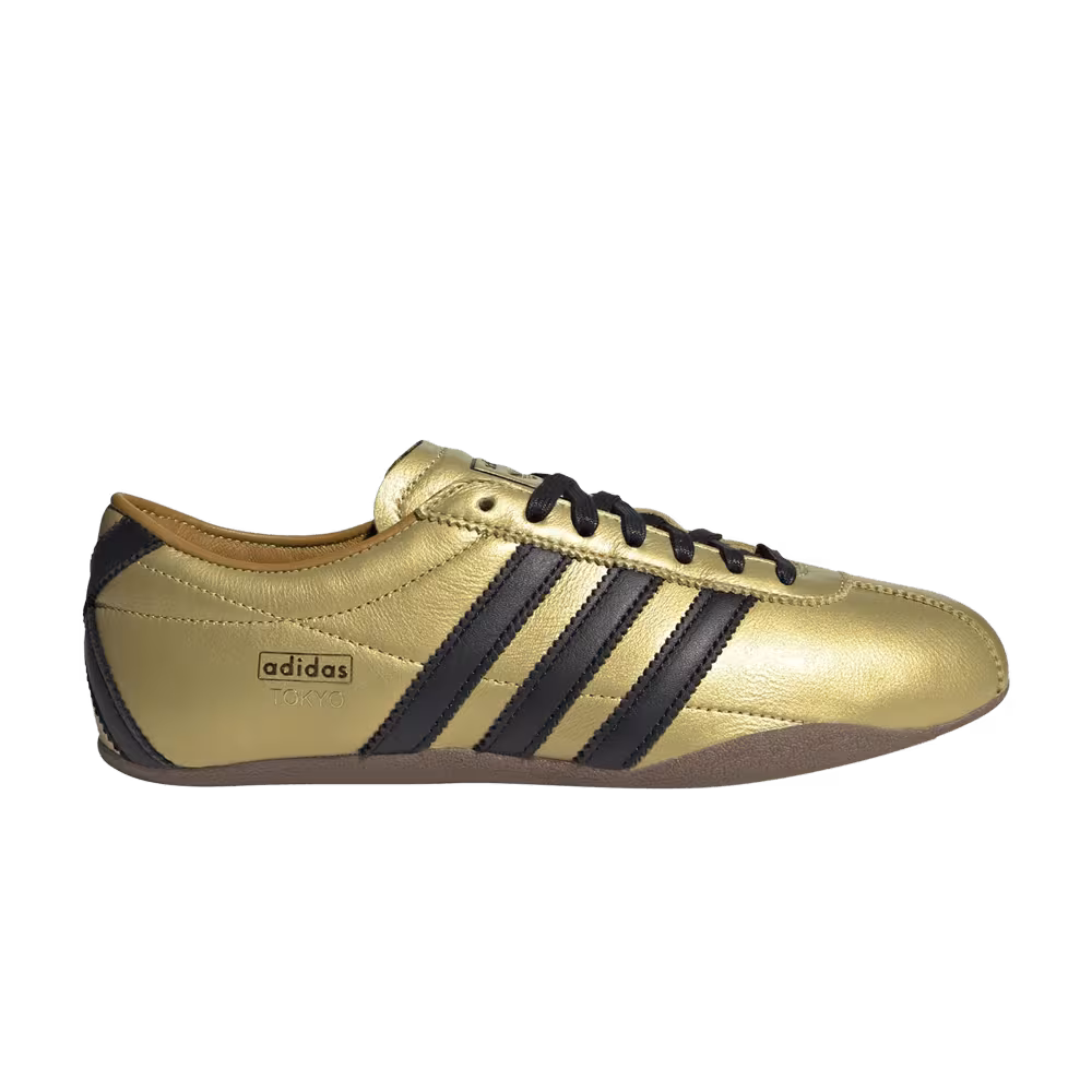 Adidas Women's Tokyo Gold Metallic Black