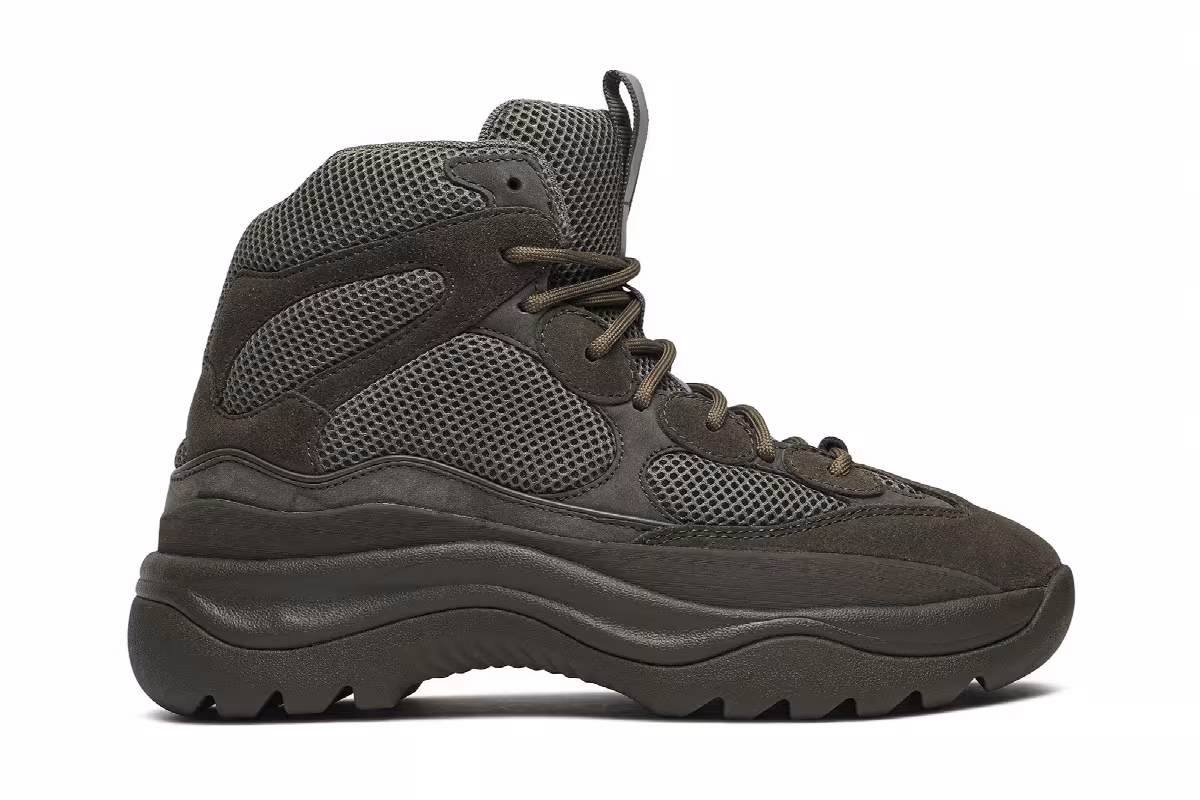 Yeezy Season 7 Desert Boot House Wakame, view 2