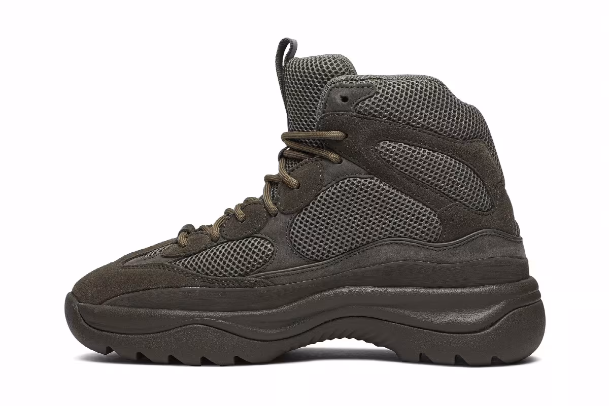 Yeezy Season 7 Desert Boot House Wakame, view 4
