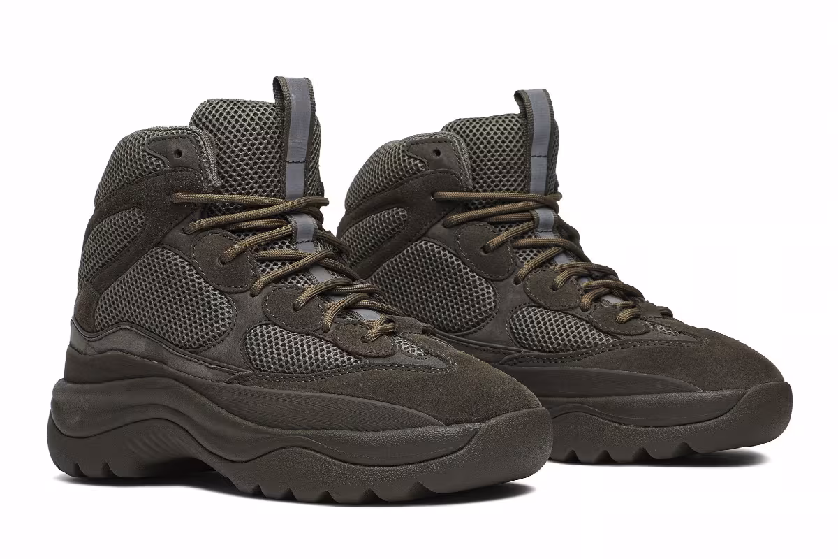 Yeezy Season 7 Desert Boot House Wakame, view 9
