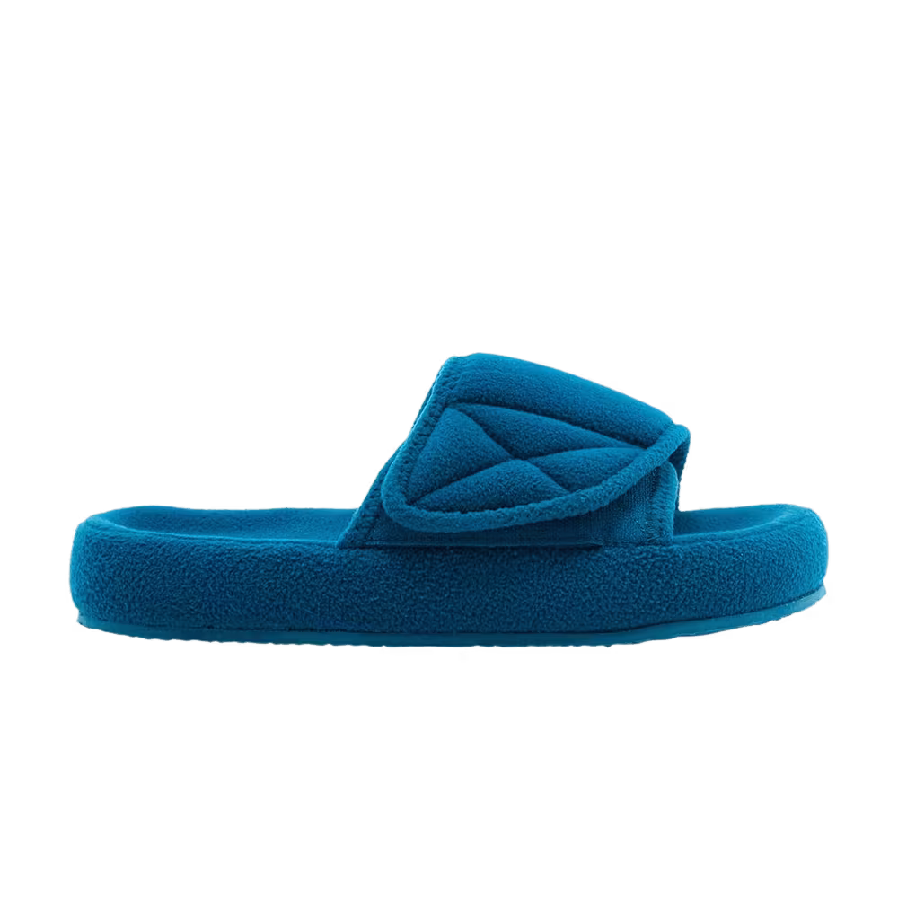 Yeezy Season 7 Fleece Slide Aqua