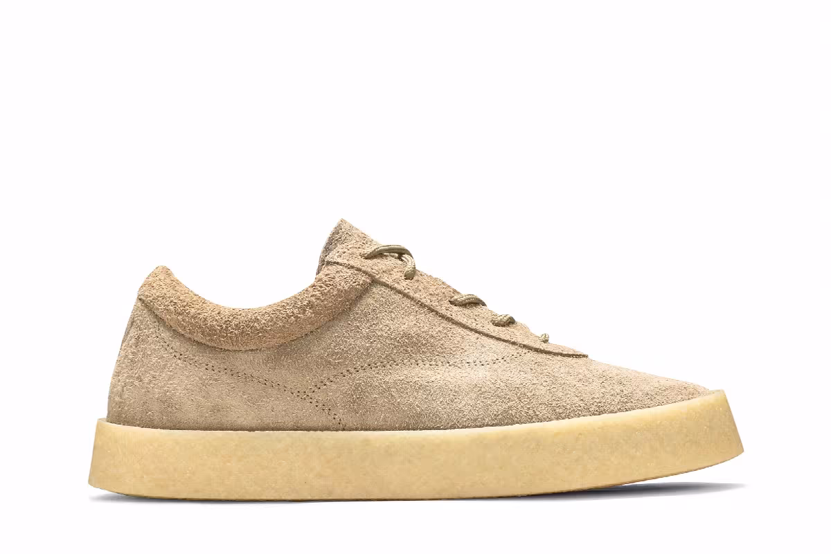Yeezy Season 6 Thick Shaggy Suede Crepe Taupe, view 2